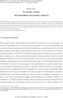 La visione a venire Sul materialismo di Lucrezio e Spinoza