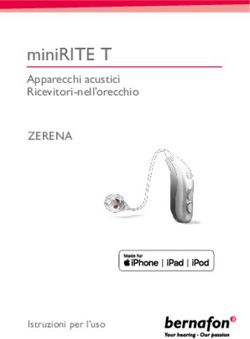 MiniRITE T Apparecchi acustici Ricevitori-nell'orecchio - ZERENA Istruzioni per l'uso - Bernafon