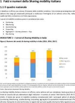 Fatti e numeri della Sharing mobility italiana - Ferpress