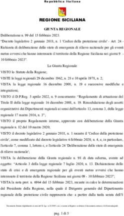 REGIONE SICILIANA GIUNTA REGIONALE