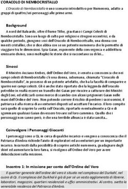 L'ORACOLO DI NEMBOCRISTALLO