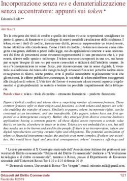 Incorporazione senza res e dematerializzazione senza accentratore: appunti sui token