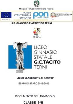 CLASSE 3 B DOCUMENTO DEL 15 MAGGIO - I.I.S. CLASSICO E ARTISTICO TERNI - LICEO CLASSICO "G.C. TACITO" - Liceo Classico "Tacito"