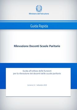Rilevazione Docenti Scuole Paritarie - Guida all'utilizzo delle funzioni per la rilevazione dei docenti delle scuole paritarie - Fidae.it