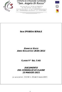 DOCUMENTO DEL CONSIGLIO DI CLASSE 15 MAGGIO 2021 - SEDE IPSSEOA SERALE ANNO SCOLASTICO 2020/2021