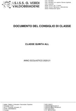 DOCUMENTO DEL CONSIGLIO DI CLASSE - CLASSE QUINTA ALL - Isiss "Verdi"