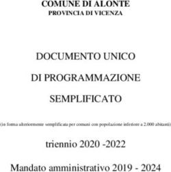 DOCUMENTO UNICO DI PROGRAMMAZIONE SEMPLIFICATO - Triennio 2020 -2022 ...