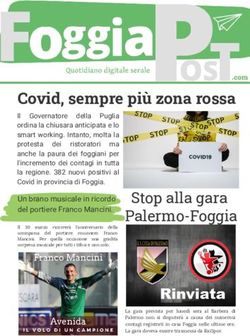 Covid, sempre più zona rossa - FoggiaGol.it