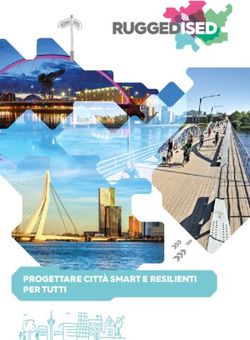PROGETTARE CITT&Agrave; SMART E RESILIENTI PER TUTTI