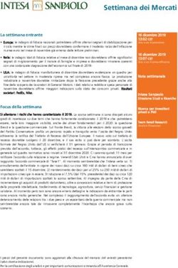 Settimana dei Mercati - Intesa Sanpaolo