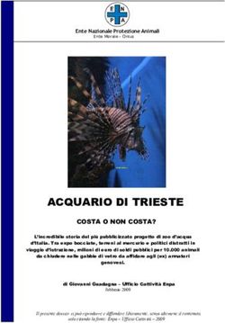 ACQUARIO DI TRIESTE COSTA O NON COSTA? - Enpa