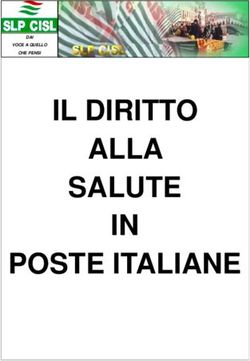 IL DIRITTO ALLA SALUTE IN POSTE ITALIANE