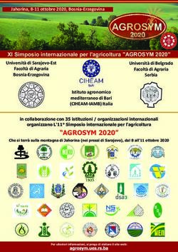 "AGROSYM 2020" - XI Simposio internazionale per l'agricoltura "AGROSYM 2020" - First Announcement