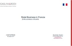 Retail Business in Francia - Diritto societario e fiscalità CONFIMPRESE