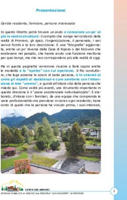 Presentazione - APSP "San Giuseppe"