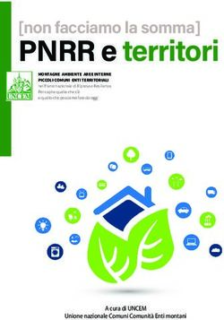 PNRR e territori non facciamo la somma - Uncem
