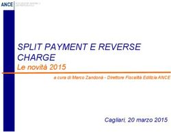 SPLIT PAYMENT E REVERSE CHARGE - Le novità 2015 Cagliari, 20 marzo 2015