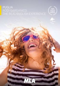 PUGLIA RODI GARGANICO THE REAL ENGLISH EXPERIENCE - Mare - MLA