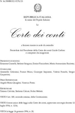 Corte dei conti - Corte dei ...