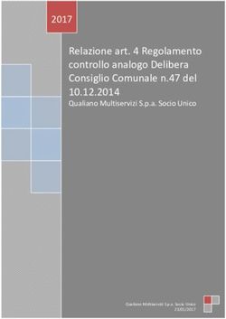 Relazione art. 4 Regolamento controllo analogo Delibera Consiglio Comunale n.47 del 10.12.2014 - Qualiano Multiservizi S.p.a. Socio Unico