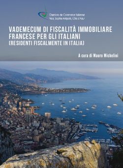 VADEMECUM DI FISCALITà IMMOBILIARE FRANCESE PER GLI ITALIANI - (RESIDENTI FISCALMENTE IN ITALIA)