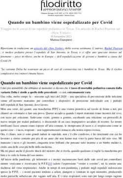 Quando un bambino viene ospedalizzato per Covid - Filodiritto