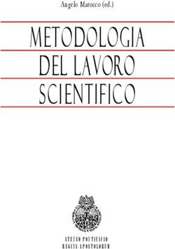 Metodologia del lavoro scientifico - Angelo Marocco (ed.) - ATENEO PONTIFICIO REGINA APOSTOLORUM - Ateneo Pontificio ...