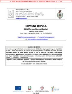 COMUNE DI PULA Citt&agrave; Metropolitana di Cagliari