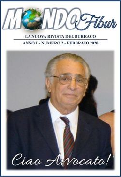 M NDOFibur LA NUOVA RIVISTA DEL BURRACO ANNO I - NUMERO 2 - FEBBRAIO 2020 - Burraco Network