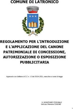 COMUNE DI LATRONICO REGOLAMENTO PER L'INTRODUZIONE E L'APPLICAZIONE DEL CANONE PATRIMONIALE DI CONCESSIONE, AUTORIZZAZIONE O ESPOSIZIONE PUBBLICITARIA
