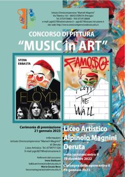 "MUSIC in ART" CONCORSO DI PITTURA - Omnicomprensivo Mameli Magnini