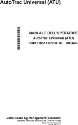 AUTOTRAC UNIVERSAL (ATU) - MANUALE DELL'OPERATORE AUTOTRAC UNIVERSAL (ATU)