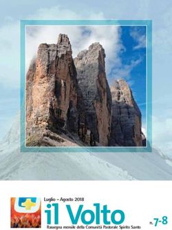 Il Volto n. 7-8 Rassegna mensile della Comunit&agrave; Pastorale Spirito Santo - Comunit&agrave; Pastorale Spirito Santo