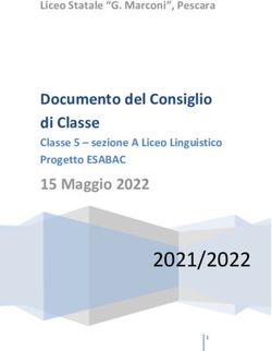 2021/2022 Documento del Consiglio di Classe Classe 5 - sezione A Liceo Linguistico Progetto ESABAC - Liceo Statale "Guglielmo ...