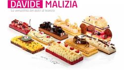 DAVIDE MALIZIA La versatilit&agrave; dei dolci al trancio - Puratos
