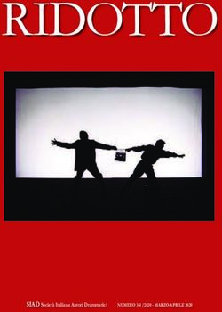 RIDOTTO - SIAD Societ&agrave; Italiana Autori Drammatici NUMERO 3-4 /2020 - MARZO-APRILE 2020 - Maricla Boggio