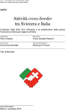 Attività cross-border tra Svizzera e Italia - in SUPSI Tesi