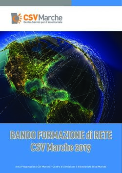BANDO FORMAZIONE di RETE - CSV Marche 2019