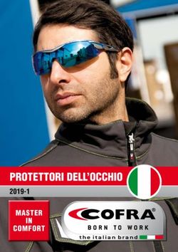 PROTETTORI DELL'OCCHIO - 2019-1 MASTER IN COMFORT - Del Torre Srl