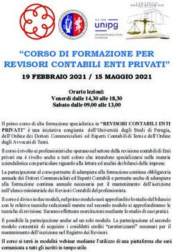 CORSO DI FORMAZIONE PER REVISORI CONTABILI ENTI PRIVATI