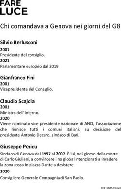 Chi comandava a Genova nei giorni del G8 - Teatro Nazionale ...