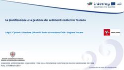 La pianificazione e la gestione dei sedimenti costieri in Toscana