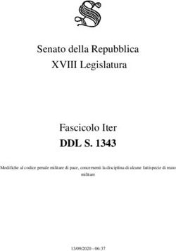 DDL S. 1343 Fascicolo Iter - Senato della Repubblica XVIII Legislatura - Modifiche al codice penale militare di pace, concernenti la disciplina di ...