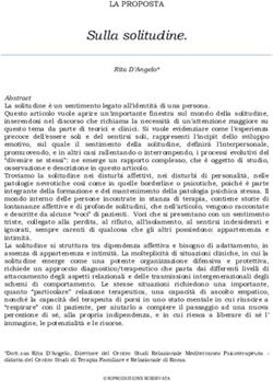Sulla solitudine. LA PROPOSTA - Una famiglia con cui correre ad ostacoli