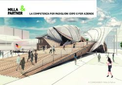 La competenza per padigLioni expo e per aziende - Milla & Partner