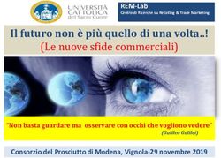 Il futuro non &egrave; pi&ugrave; quello di una volta (Le nuove sfide commerciali) - Consorzio del ...