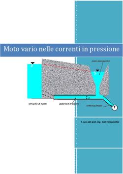 Moto vario nelle correnti in pressione - A cura del prof. ing. G.R.Tomasicchio
