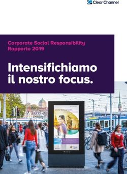 Intensifichiamo il nostro focus - Corporate Social Responsibility Rapporto 2019 - Clear Channel Schweiz