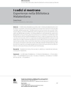I codici si mostrano Esperienze nella Biblioteca Malatestiana