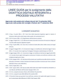 LINEE GUIDA per lo svolgimento della - DIDATTICA DIGITALE INTEGRATA e PROCESSI VALUTATIVI